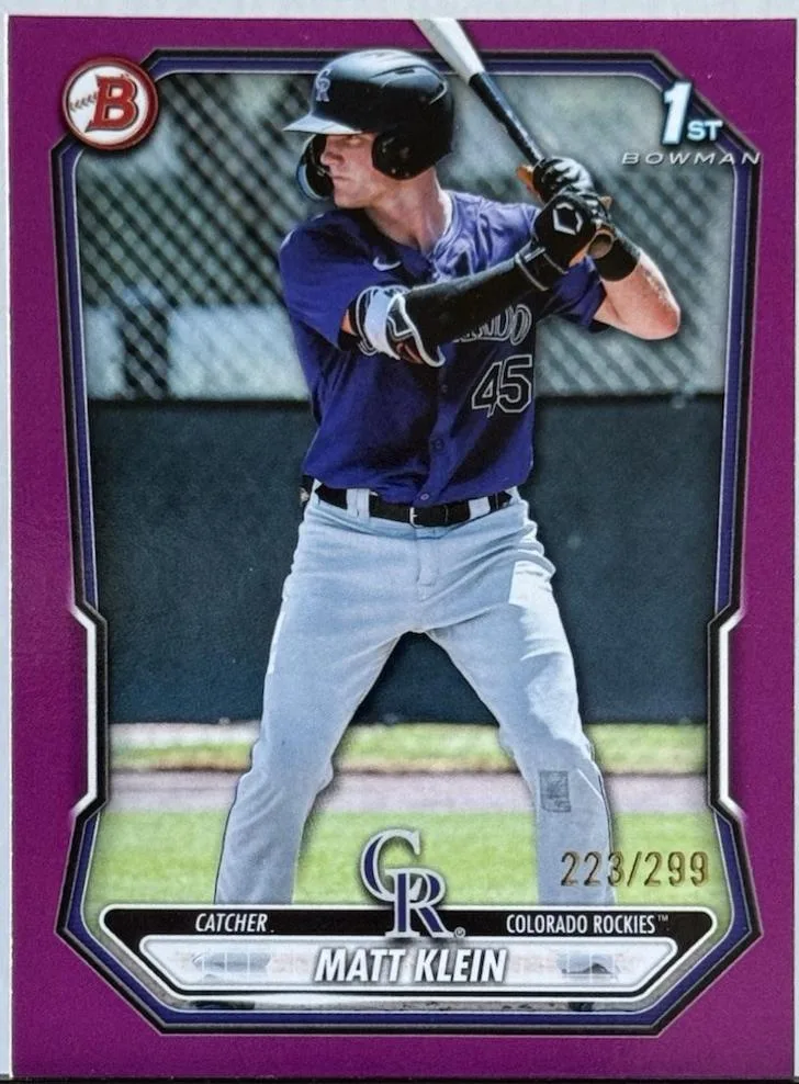 Matt Klein #BP-146