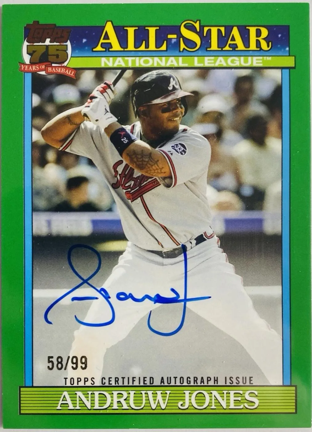 Andruw Jones #91AS-AJ