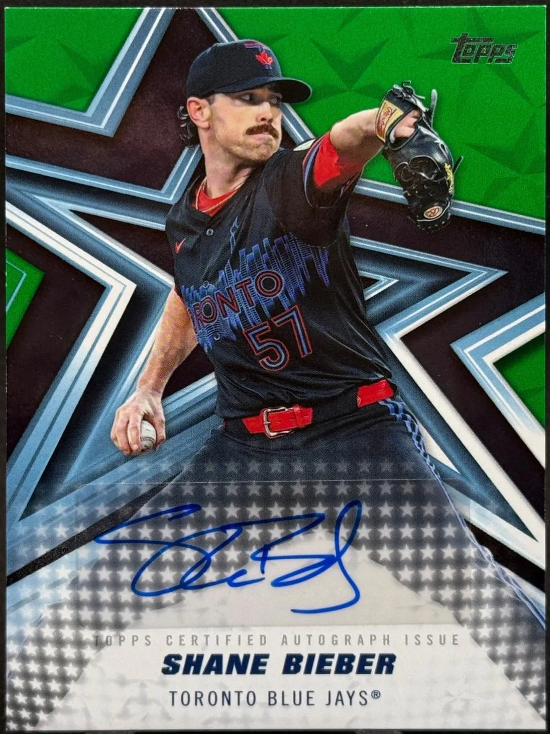 Shane Bieber #BSA2-SB