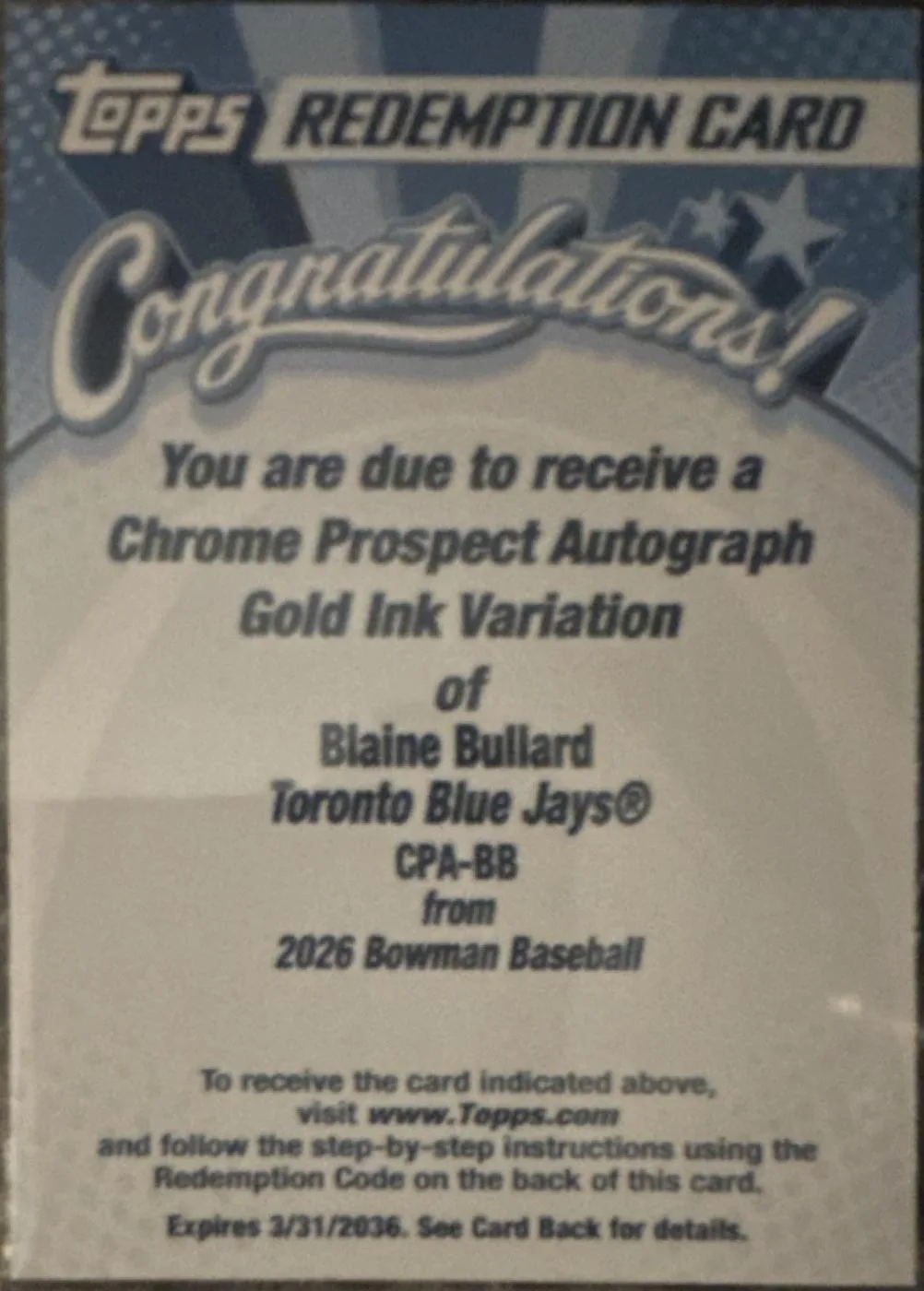 Blaine Bullard #CPA-BB