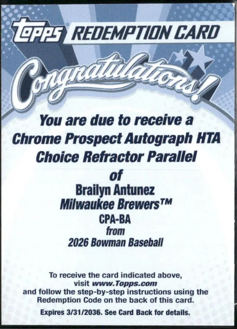 Brailyn Antunez #CPA-BA