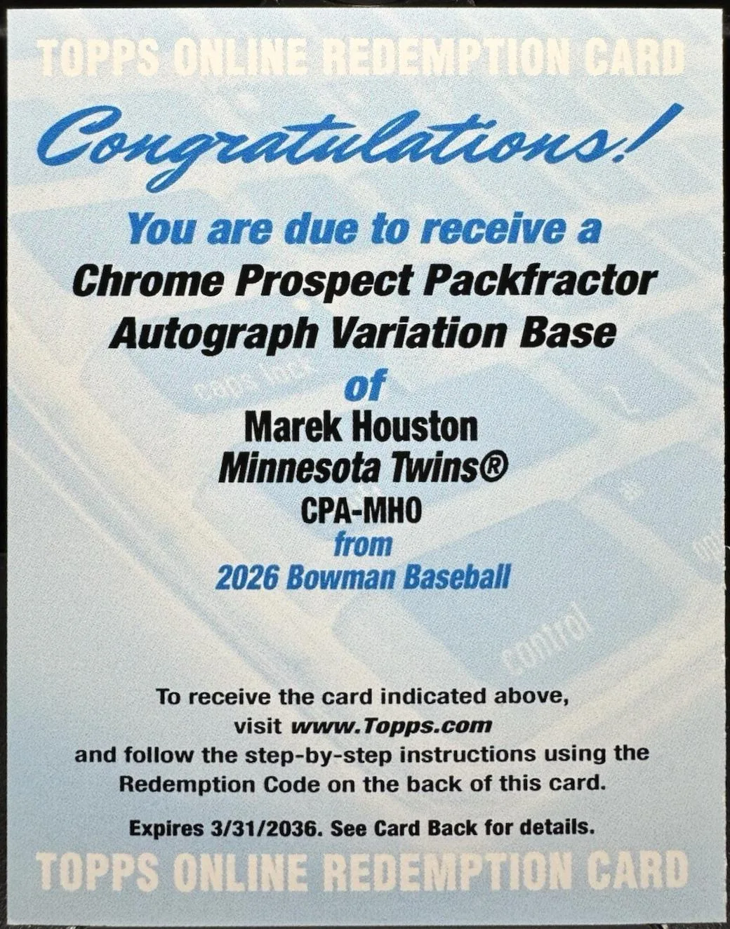 Marek Houston #CPA-MHO