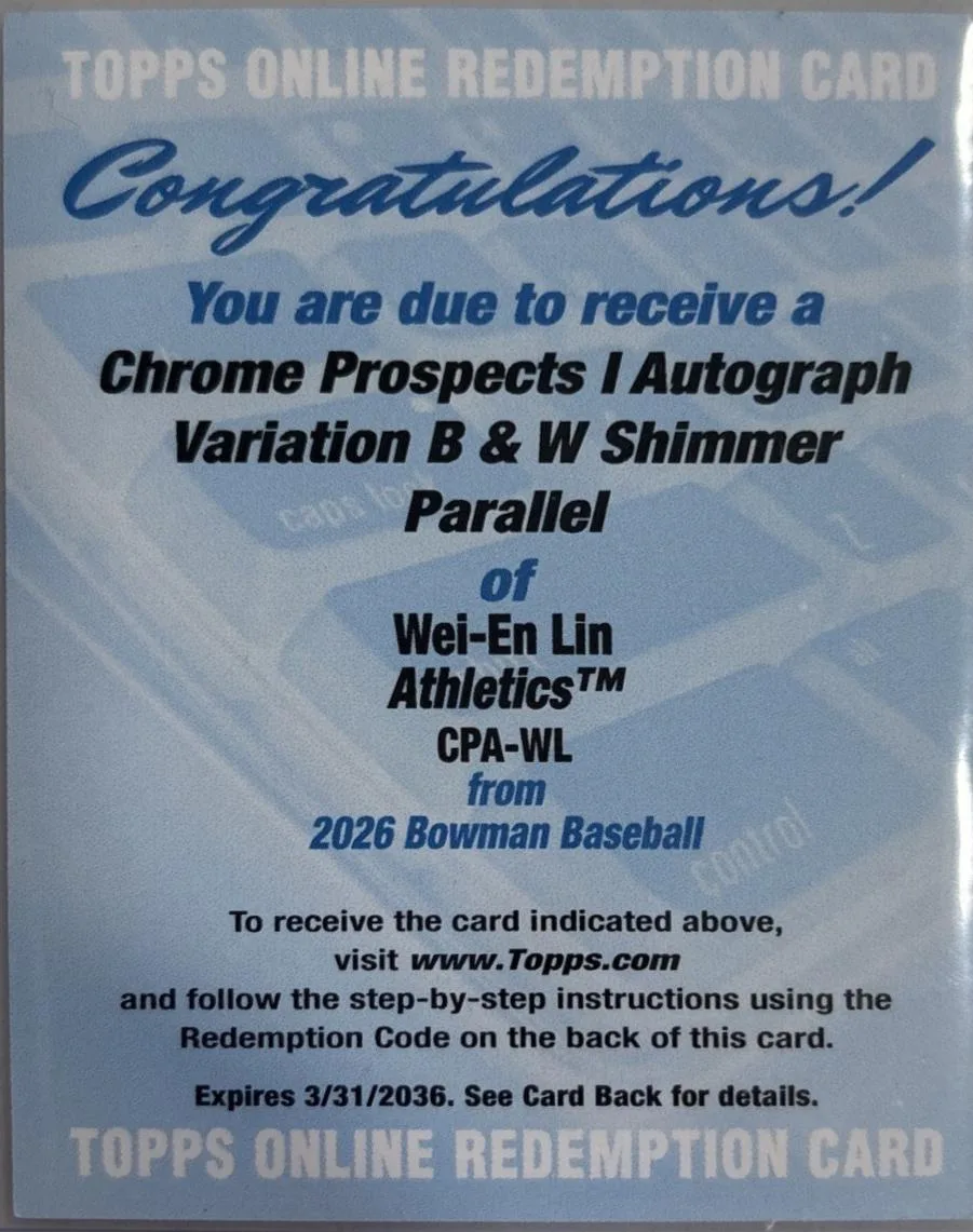 Wei-En Lin #CPA-WL