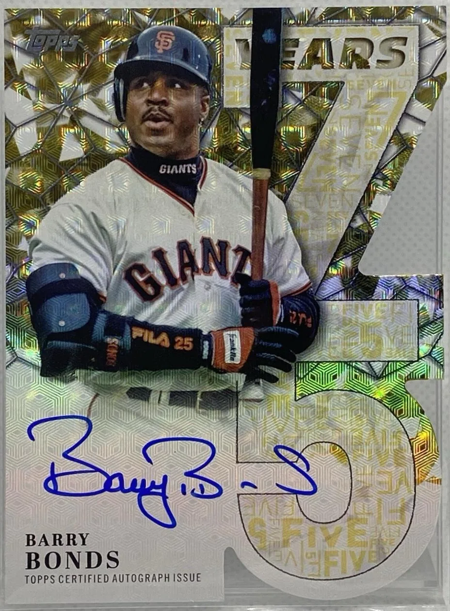 Barry Bonds #75YA-BBO