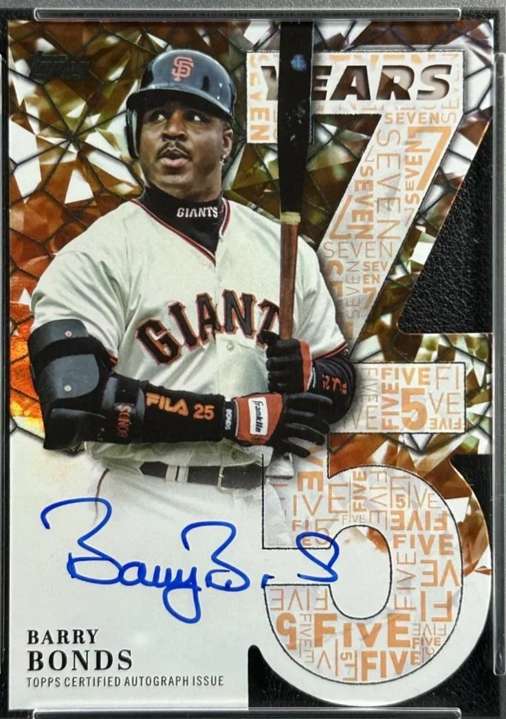 Barry Bonds #75YA-BBO