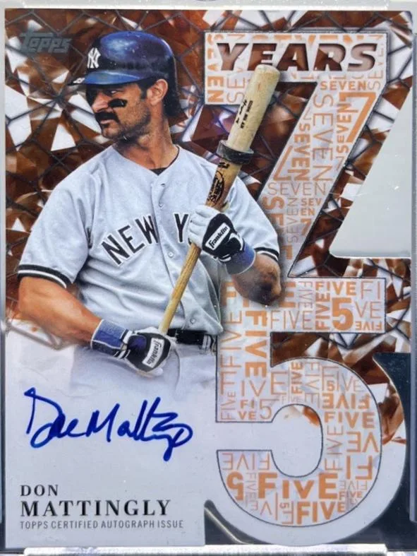 Don Mattingly #75YA-DM
