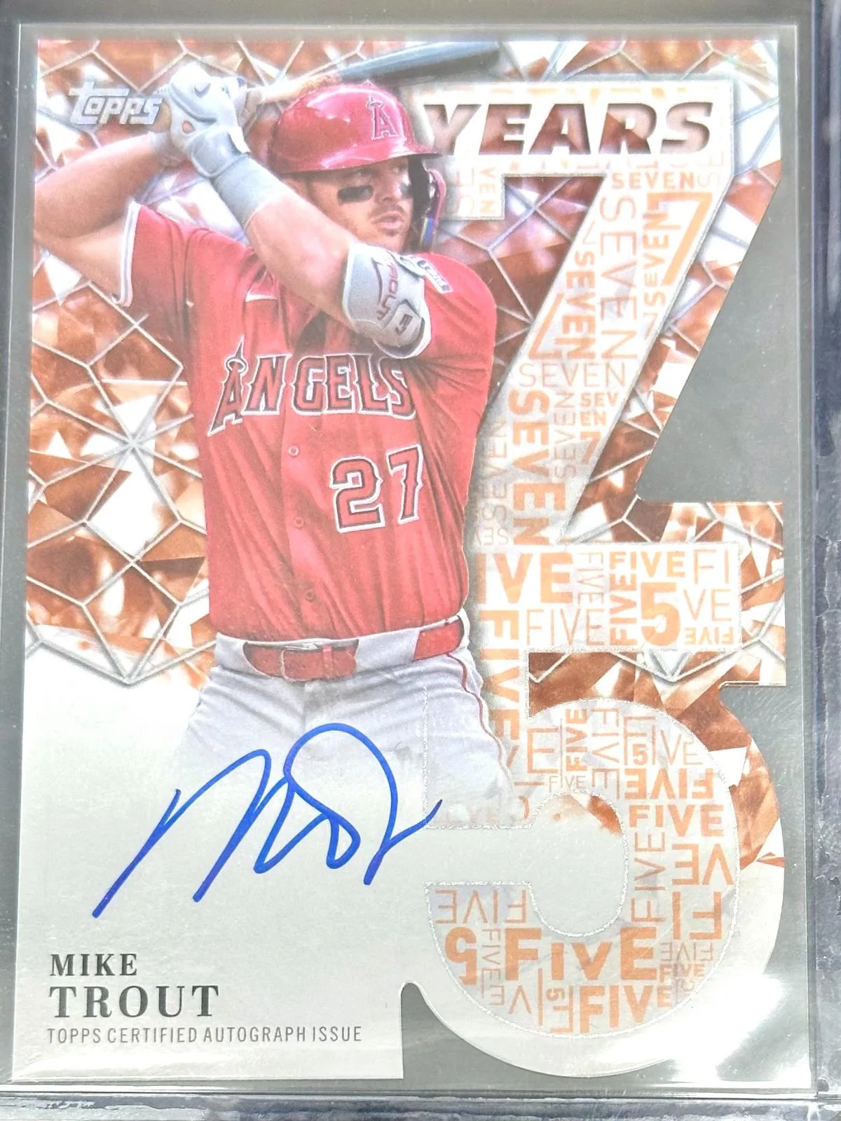 Mike Trout #75YA-MT