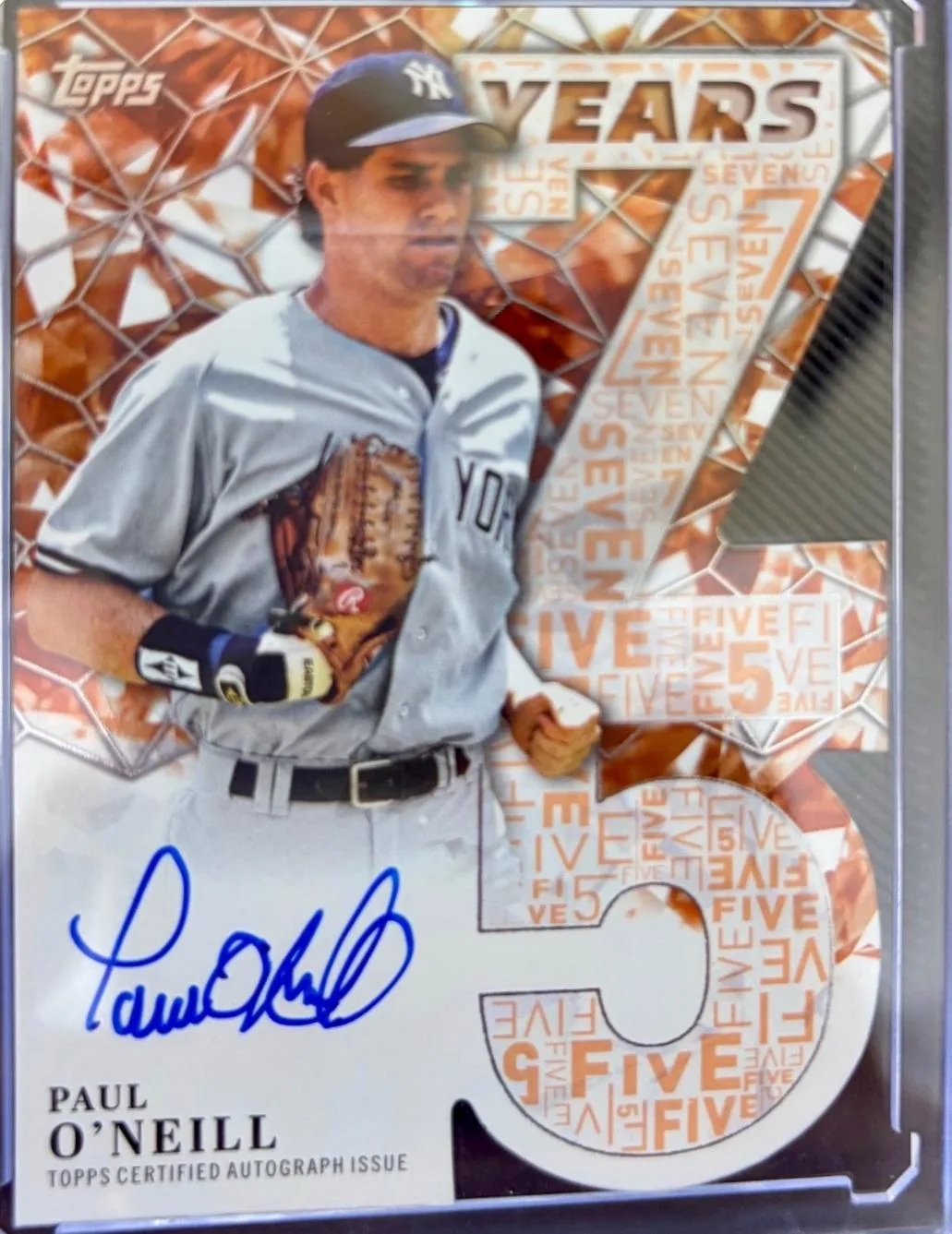 Paul Oneill #75YA-PO