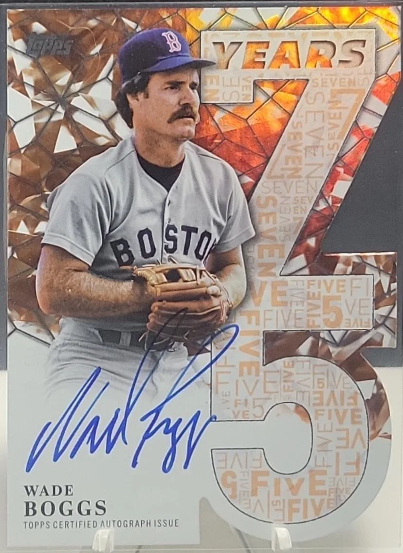Wade Boggs #75YA-WB