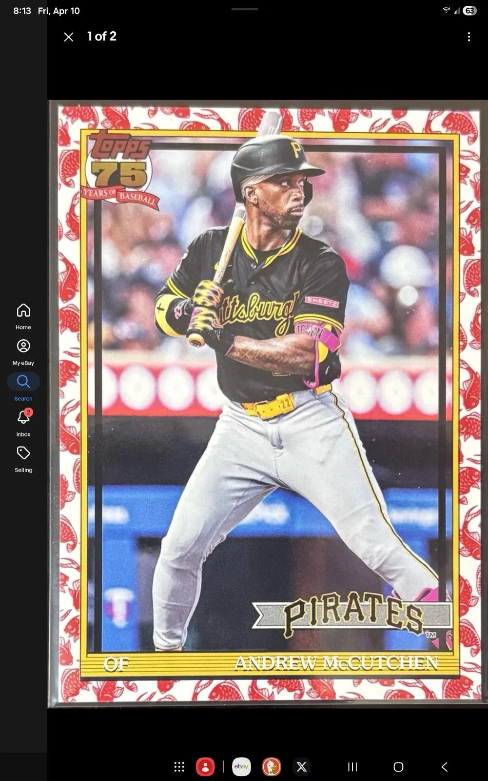 Andrew McCutchen #T91-40