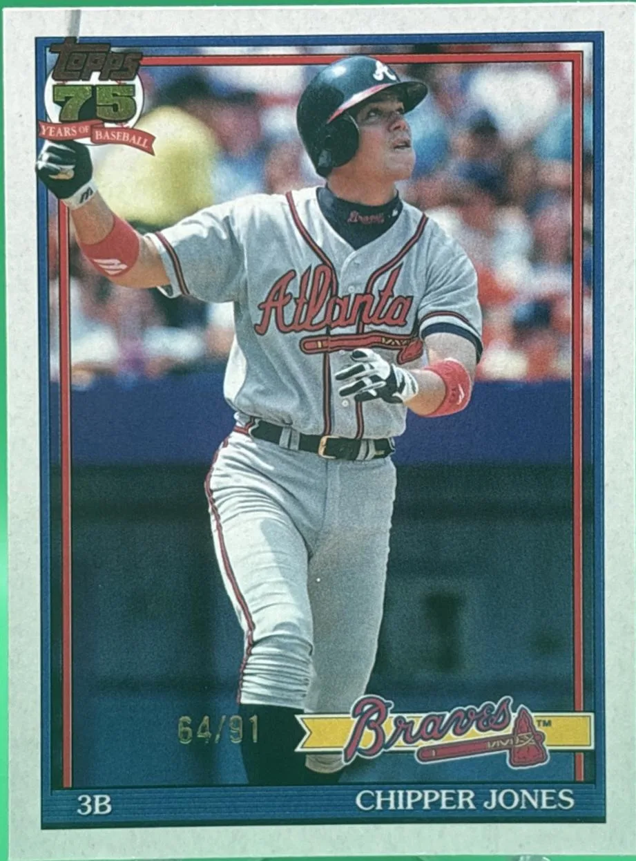 Chipper Jones #T91-13